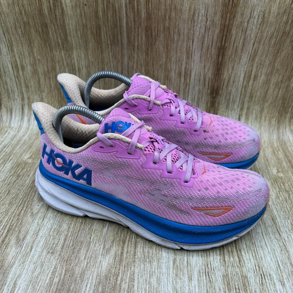 Hoka One One Clifton 9 Women's Size 8.5 Cyclamen Sweet Lilac Shoes 1127896 CSLC